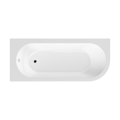 Larne Corner Bath 1700x725mm (Right Curve)