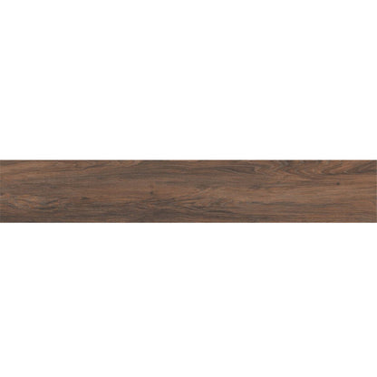 Aspenwood wood effect porcelain floor tile in cherry