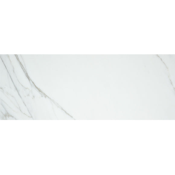 White marble effect tile